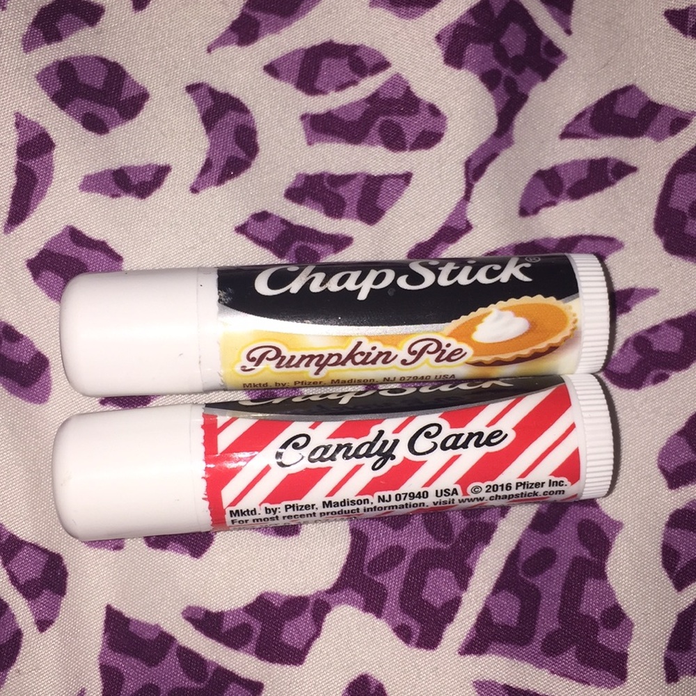 Two rare flavor chapsticks